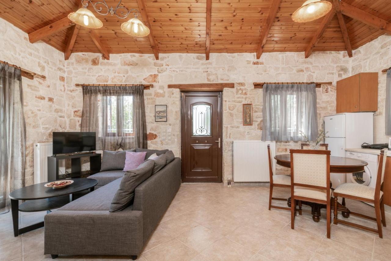 Vozas Villas - Traditional Houses With Great View Tragaki Exterior foto