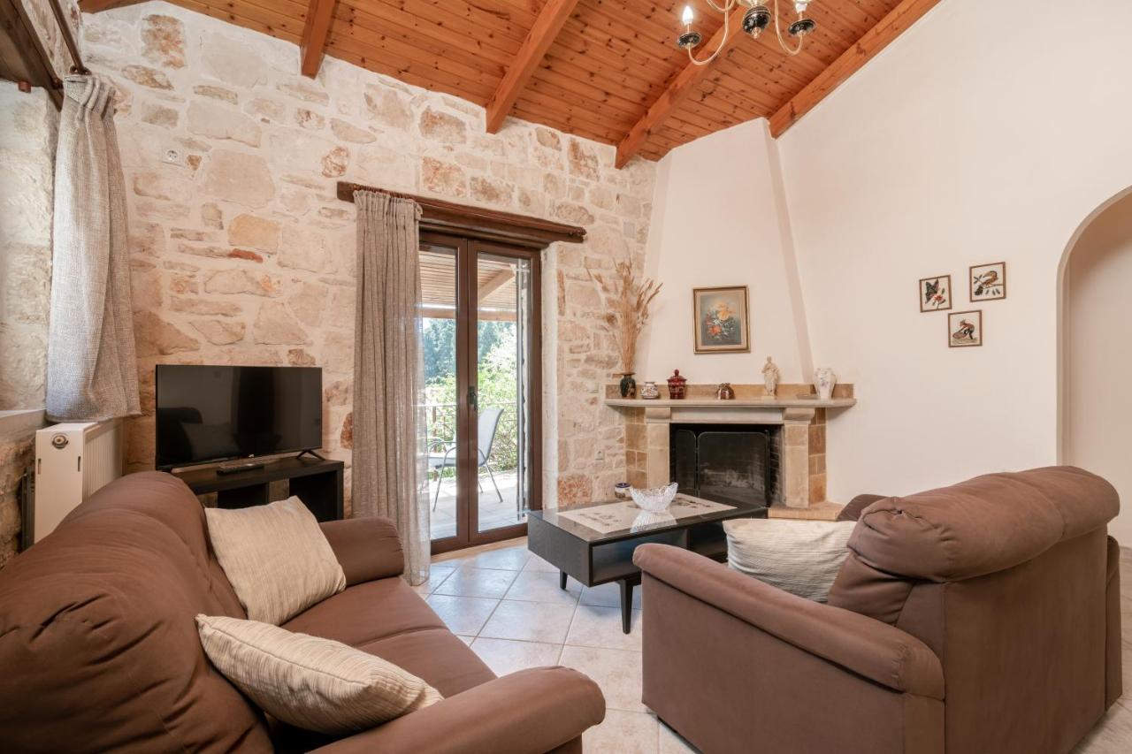 Vozas Villas - Traditional Houses With Great View Tragaki Exterior foto