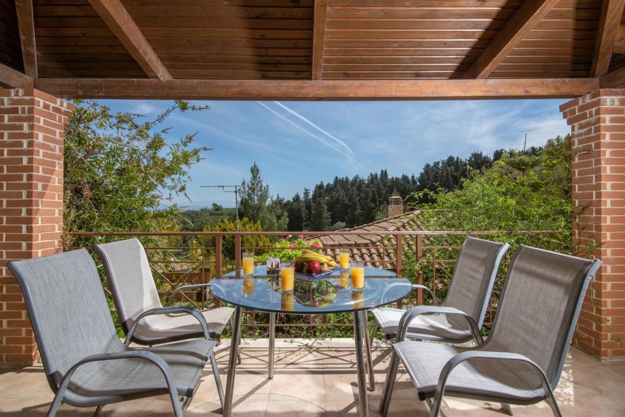 Vozas Villas - Traditional Houses With Great View Tragaki Exterior foto
