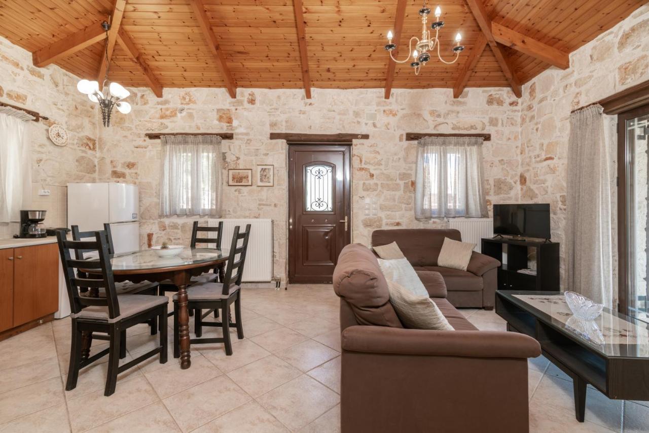 Vozas Villas - Traditional Houses With Great View Tragaki Exterior foto