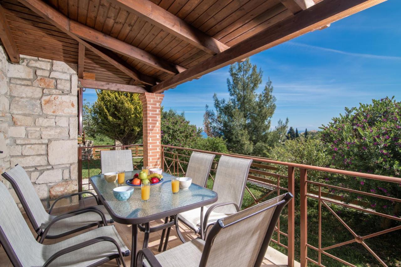 Vozas Villas - Traditional Houses With Great View Tragaki Exterior foto
