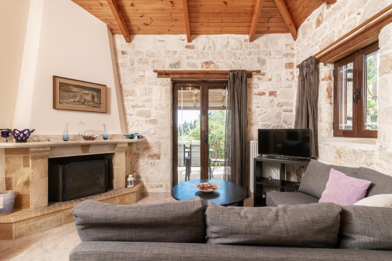 Vozas Villas - Traditional Houses With Great View Tragaki Exterior foto
