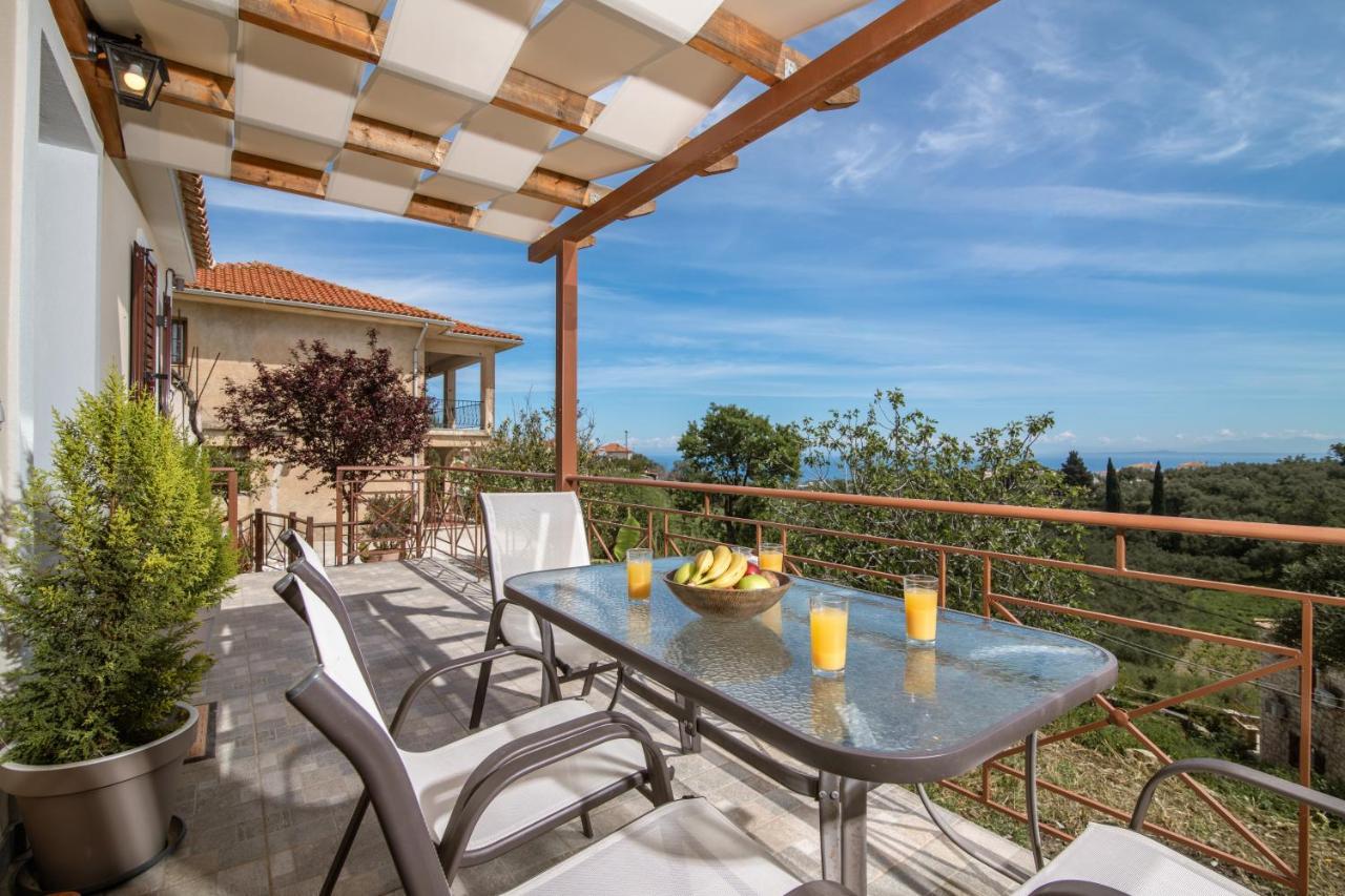 Vozas Villas - Traditional Houses With Great View Tragaki Exterior foto