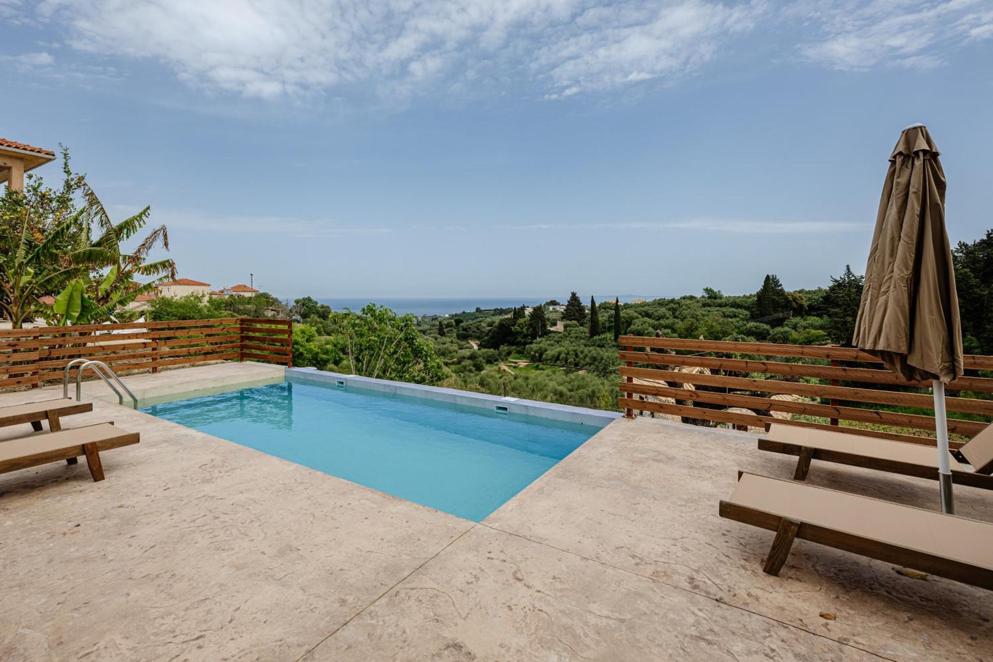 Vozas Villas - Traditional Houses With Great View Tragaki Exterior foto