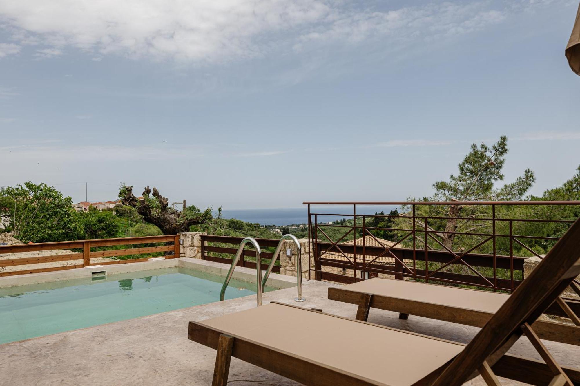 Vozas Villas - Traditional Houses With Great View Tragaki Exterior foto